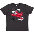 thumbnail image 3 of Inktastic Daddys Co-Pilot for fathers day Youth T-Shirt, 3 of 5