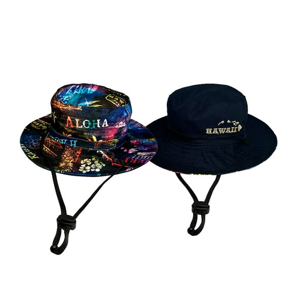 Island Crew Hawaii Bucket Hat Medium