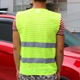 thumbnail image 4 of Chaleco de seguridad para exteriores con advertencia de ropa de trabajo reflectante de visibilidad (verde)-100685.02 Sywqhk Libre de BPA, 4 of 7