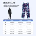 thumbnail image 4 of Fotbe Wine Glasses And Cocktails Pantalones de Pijama para Hombre, Pantalones de Dormir, Pantalones de Casa con Cintura Ajustable y Bolsillos-Small, 4 of 6