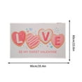 thumbnail image 3 of Giunmcul Heart Shaped Valentine’s Day Doormat Non Slip Absorbent Rug Bathroom Kitchen Multi-Purpose Romantic Decoration 16x20 Inches, 3 of 5