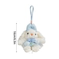 thumbnail image 3 of Cute Easter Floppy Ear Rabbit Plush Bag Charm Pendant,4.72" Lop-eared Plush Bag Charm,Backpack Pendant,Small Stuffed Animal,Keychain,Perfect As A Birthday Gift For Girls.N, 3 of 7