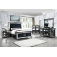 thumbnail image 4 of Varian II Dresser in Black Velvet & BLACK & Sliver FINISH, 4 of 7