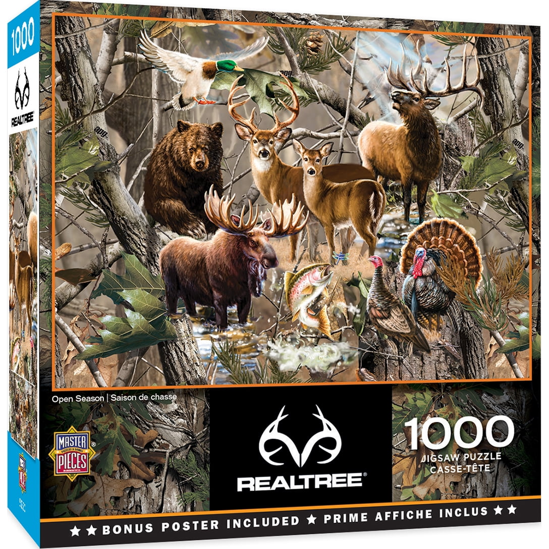 Jigsaw Puzzle 4000 Piece deer-4000 Jigsaw Puzzle for Adults Teens Kids Family and Friends Educational Intellectual Fun Puzzle Games for Kids Adults Toys
