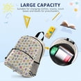 thumbnail image 5 of Cute doodle pattern background Teenage Backpack Middle Students Bookbag Outdoor Daypack, 5 of 5