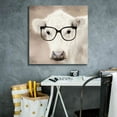 thumbnail image 5 of Epic Graffiti 'See Clearly Cow' by Lori Deiter, Canvas Wall Art, 26"x26", 5 of 8