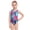 Q7 Sky Blue, variant on Bainana Child Girls One-Pieces Swimwear Floral Print Sleeveless Crew Neck Bathing Suit Cute Comfortable Girls School Party Surfing Swim Wear Size 9-10 Years Purple