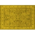 thumbnail image 1 of Ahgly Company Indoor Rectangle Oriental Yellow Industrial Area Rugs, 7' x 10', 1 of 4