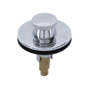 Danco Lift and Turn Bathtub Drain Stopper, Chrome