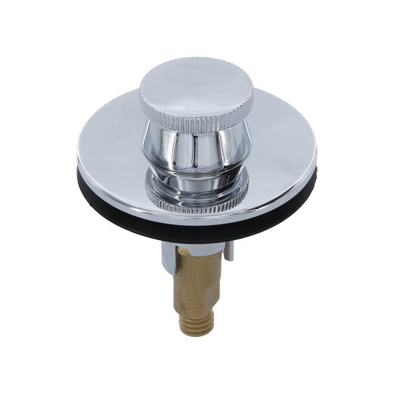 Danco Lift and Turn Bathtub Drain Stopper, Chrome photo 1