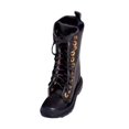 thumbnail image 4 of Botas de acción Hugo para muñecas de 1:6 con cordones para figuras de acción de 12 pulgadas Negro, 4 of 10