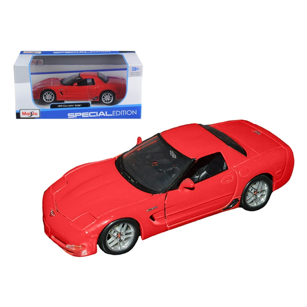 Maisto 1:24 Scale Chevrolet Corvette C5 Z06 Red Diecast Model Car ...
