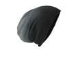 thumbnail image 2 of District Adult Unisex Regular Plain Beanie Black Dip Dye One Size Fits All, 2 of 2