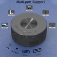 thumbnail image 3 of Mini Projector LED Home Media Player Audio Portable Projectors with Projector Stand USB Projection Same Screen Mirror-B, 3 of 5