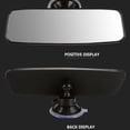 thumbnail image 3 of Espejo retrovisor interior universal para coche y camión, color negro, con ventosa., 3 of 13
