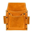 thumbnail image 1 of Bolso de La Cintura de La Herramienta Del Cuero Sharpla Espesar bolsas de uñas de cuero de vaca, 1 of 8