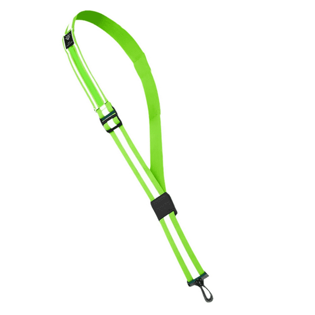 Cinturón de Seguridad con Luz LED Reflectante, Cinturón de Seguridad Nocturno de Alta Visibilidad, Correas de Chaleco Ajustables para Correr con Iluminación Recargable