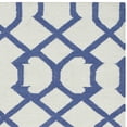 thumbnail image 5 of SAFAVIEH Dhurries Selena Geometric Wool Area Rug, Ivory/Purple, 3' x 5', 5 of 6