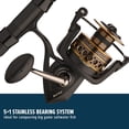 thumbnail image 3 of PENN 7' Battle Spinning Fishing Rod and Reel Combo Kit, Size 5000 Reel with Cover, Moderate Action, 3 of 10