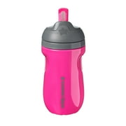 Tommee Tippee Insulated Toddler Straw Sippy Cup (9oz, 12+ Months, 1 Count) | Pink