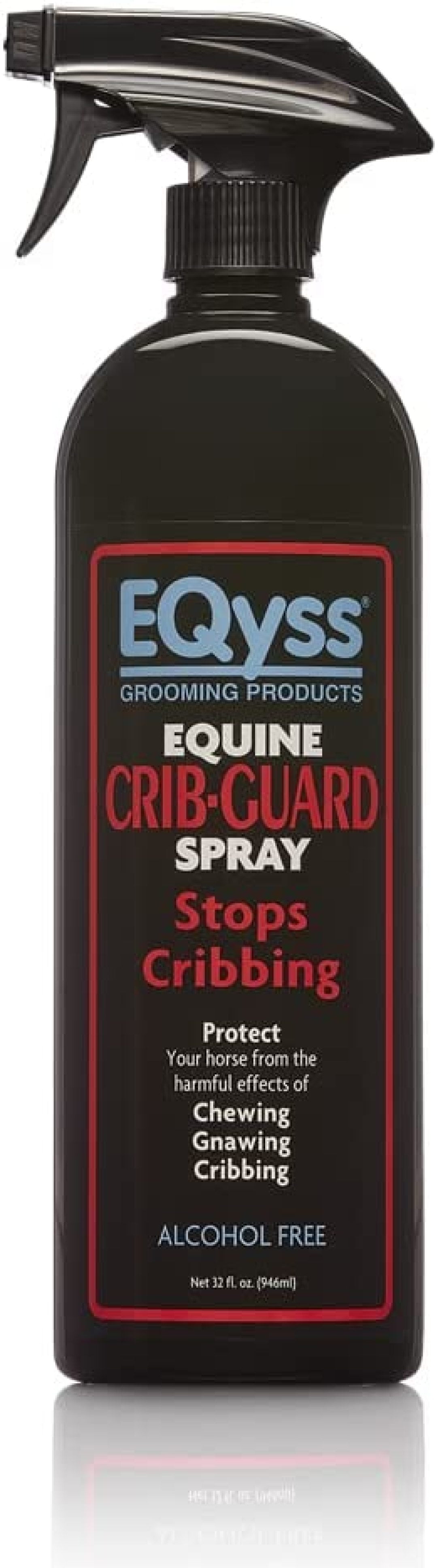 Codllyne Crib Guard Equine Spray 32oz Guaranteed to Stop Your Horse from Chewing and Cribbing
