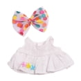 thumbnail image 1 of Ropa de muñeca linda, ropa de muñeca para niña, adorable, suave, con accesorios para el cabello, vestido de muñeca de juguete para niños para muñeca, 1 of 7