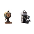 thumbnail image 1 of Figura de escritorio,Reloj de mesa con figura de globo terráqueo,decoración para oficina y hogar,Estatua de cámara,Figura coleccionable de estatua de cámara,Exhibidor de accesorios, 1 of 8