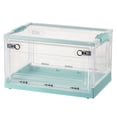 thumbnail image 1 of Plastic Collapsible Storage Bins Containers Folding Storage Box for Living Room, 1 of 9