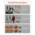 thumbnail image 5 of KFFKFF Wall Panel System, 8 x 4 ft, PVC Garage Wall Panels with Add-ons, Grey Wall Paneling with Simple Installation, Adjustable Wall System with Interlocking Design & Customizable Cutting, 5 of 9