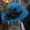 Cyan, variant on Women's Winter Hats - Vintage Wool Bell Bucket Hats 1950s 20s