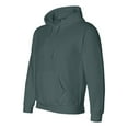 thumbnail image 2 of DryBlend Hooded Sweatshirt, M, Forest, 2 of 3