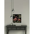 thumbnail image 6 of Marmont Hill Mh-Jultcn-27-C-18 18" X 18" "Flamingo Sweetheart Iii" Frameless Giclee, 6 of 6