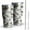 White Dinosaurs Label, variant on 30oz White Dinosaurs Label Pattern Tumblers Stainless Steel Tumbler with Lid and Straw,Vacuum Insulated Double Wall Travel Tumbler Cups Mug with Cleaning Brush for Coffee,Tea