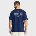 thumbnail image 2 of Men's Fanatics Navy Dallas Cowboys Passing Pocket Legacy T-Shirt, 2 of 5