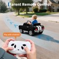 thumbnail image 4 of 12V Licensed Shelby Kids Electric Ride-On Car – Remote Control, Bluetooth, Shock Absorbers & LED Lights, 4 of 9