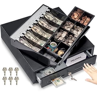 SP Richards, Removable Tray Cash Drawer, SPR15504, Gray - Walmart.com