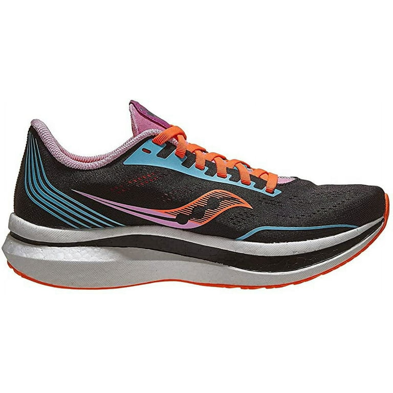 Saucony Women's Endorphin Pro Running Shoe, Future/Black, B(M