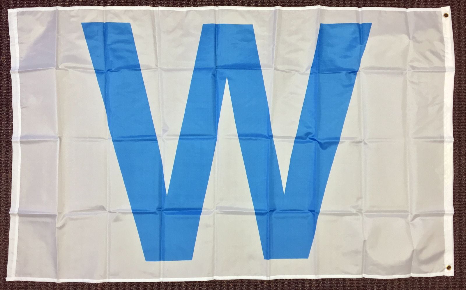 3x5 Light Blue W Flag Chicago Win Sports Banner Outdoor Baseball