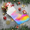 thumbnail image 6 of Coolnut Christmas Stockings 17 inch 2Pack Rainbow Pastel Galaxy Xmas Stockings Fireplace Hanging Socks for Kids Family Christmas Decoration Holiday Gift Decor, 6 of 6