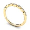 thumbnail image 2 of aaXia 14K Yellow Gold 1/20ct. TDW Diamond Stackable Ring, 2 of 6