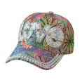 thumbnail image 2 of AirLoni Unisex Baseball Visor Cap Adjustable Breathable Sequins Decor Foldable Quick-Dry Summer Sun Hats Casual Dad Hat Trucker Hat Hip Hop Hat Purple,One Size, 2 of 5