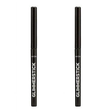 Avon True Color Glimmerstick Blackest Black Eyeliner. Retractable Eyeliner Pencil . Set of 2