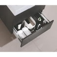 thumbnail image 4 of Kubebath Bliss 30" Gray Oak Wall Mount Modern Bathroom Vanity, 4 of 7