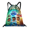 thumbnail image 1 of Guardianes del Espíritu Mochila de Cuerdas para Deportes y Gimnasio, Bolsa de Cuerdas Resistente al Agua, Bolsa Cinch, 30×40cm, 1 of 6
