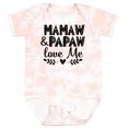 thumbnail image 3 of Inktastic Mamaw and Papaw Love Me Grandchild Boys or Girls Baby Bodysuit, 3 of 5