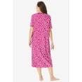thumbnail image 2 of Dreams & Co. Plus Size Long Print Sleepshirt, 2 of 6