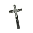 thumbnail image 5 of Kokiya Catholic Crucifix Figurine Decorative Metal Wall Art for Window Bedroom Home and Black, 5 of 9