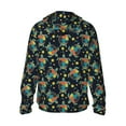 thumbnail image 3 of Sigee Colorful Turtles Print UPF50+ Men's Sun Protection Hoodie Shirt SPF UV Shirt Long Sleeve Fishing Outdoor Lightweight, S-3XL, 3 of 9