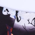 thumbnail image 5 of EGNMCR Robes de Soirée pour Femmes, Robes Formelles pour Femmes, Robes de Cocktail pour Femmes Manches Courtes Col Rond Robe Mode Halloween Manches Courtes Col en V Imprimé Vintage Robe pour Femmes, 5 of 5