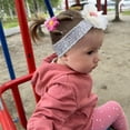 thumbnail image 4 of 3Pcs Baby Girl Headbands Flower Bow Headband for Baby Girls Soft Hairbands Hair Accessories for Newborn Infant Toddler Kids, 4 of 6